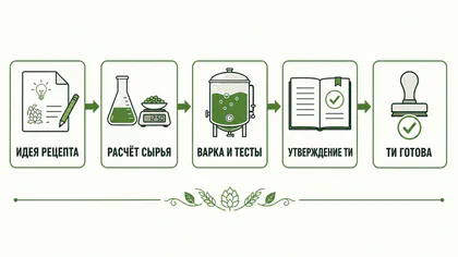 Как разработать рецепт пива и оформить ТИ
