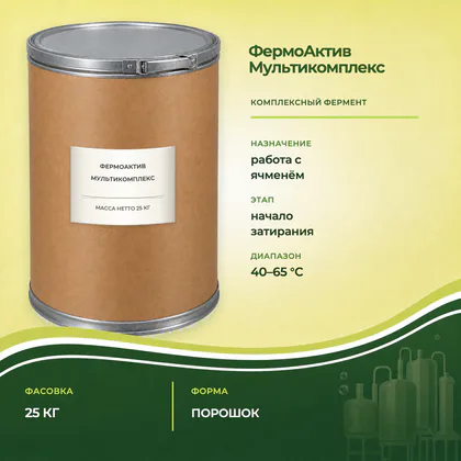 фибрового барабана ФермоАктив Мультикомплекс 25 кг