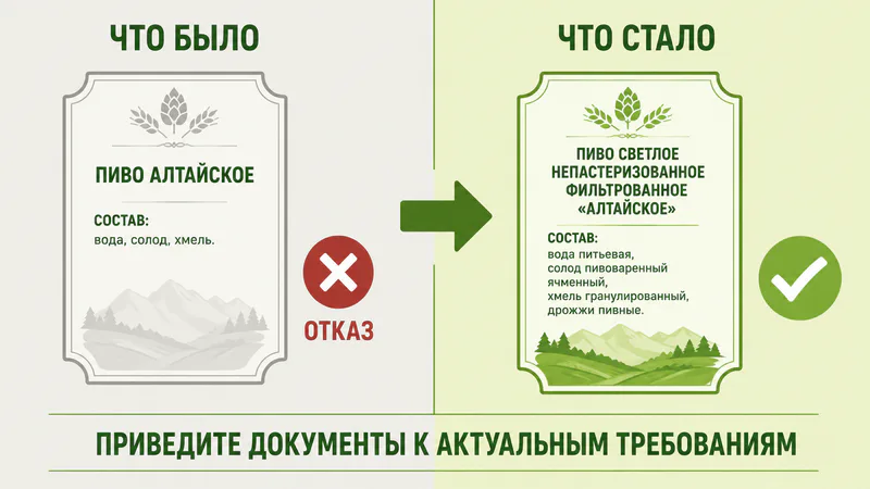 Почему РАТК отказывает в регистрации пива и что делать