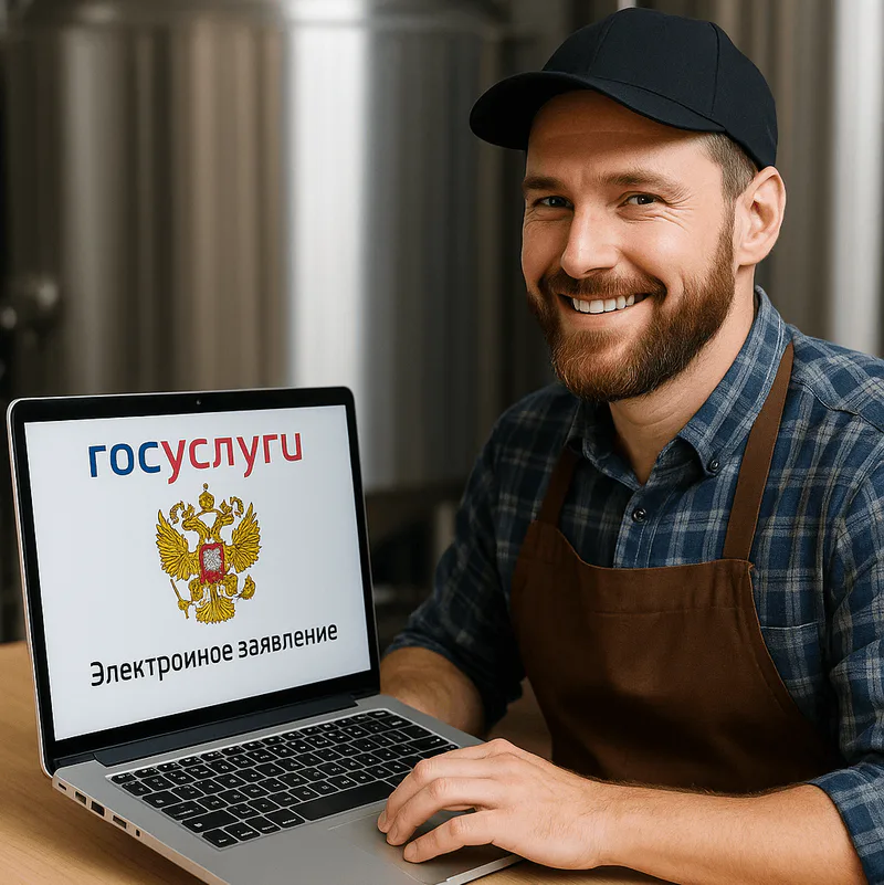 Внесение изменений в реестр пивоваров